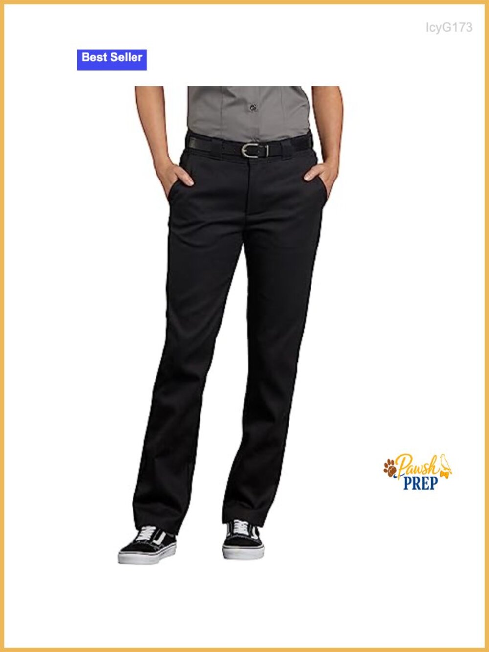 Women's Flex Slim Fit Work Pants - Slim Fit, Moisture Wicking, Wrinkle Resistant